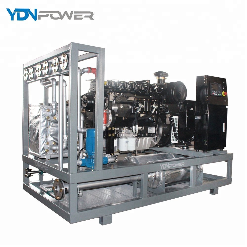 Private customized static speaker waste heat recovery 60KVA /50KW cogeneration biogas electricity generator