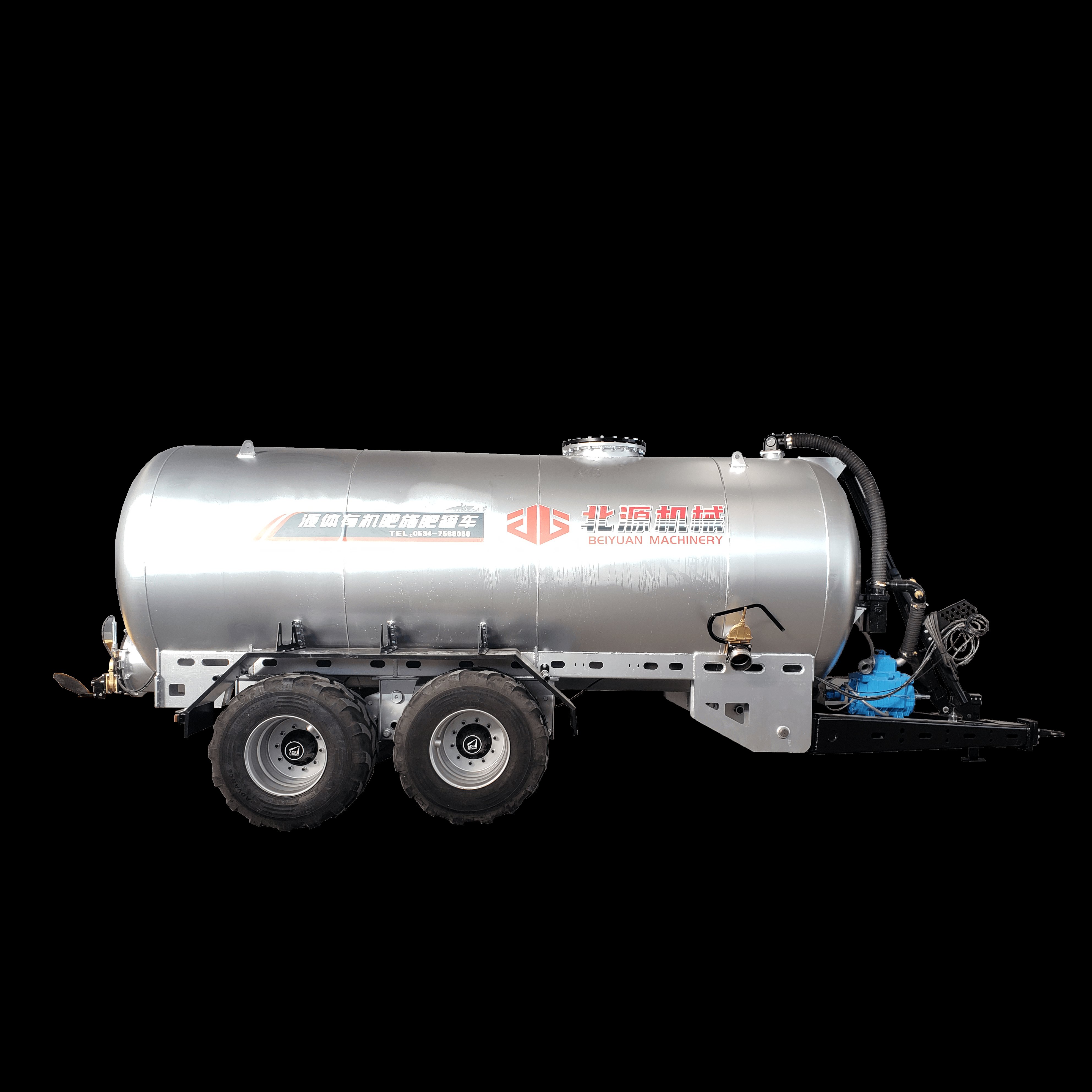 Manufacturer supply liquid manure fertilizer spreader slurry tanker distribution tank for 200-260HP tractor
