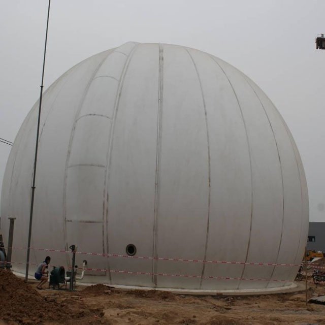 1000m3 Double Membrane Biogas Storage Holder In Biogas Fermenter Industrial
