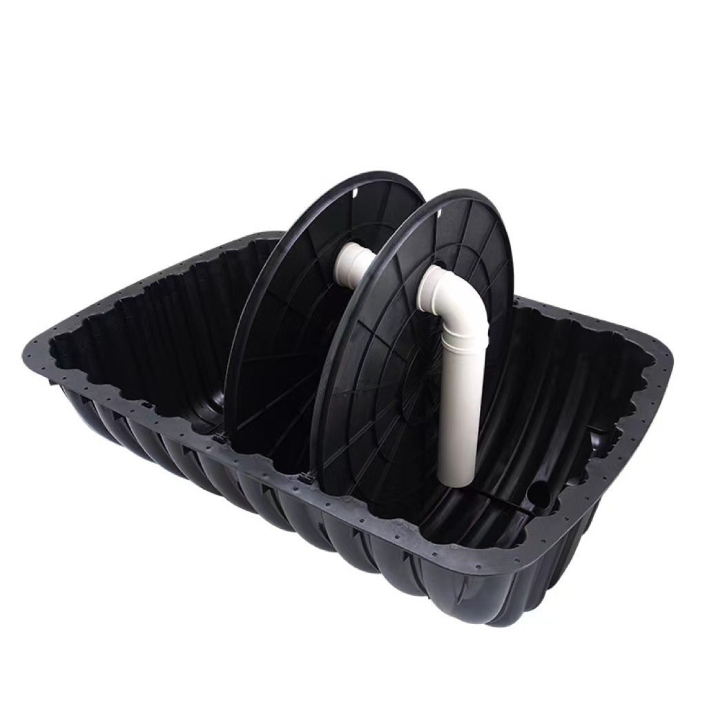Underground 2000L Biogas Plastic PE Septic Tank For Home Sewage Water Treatment