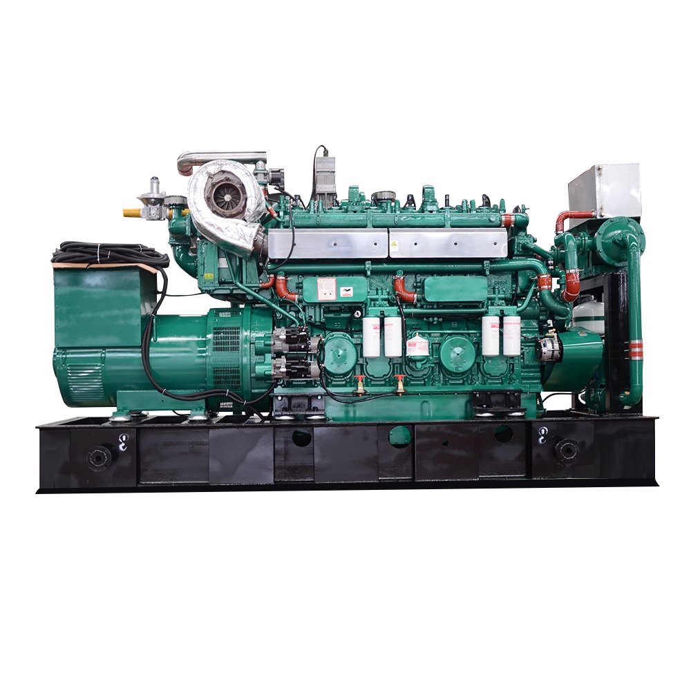 New High-End Listing Industrial Generator Set 300Kw/375Kva Biogas Portable mechanical current generator