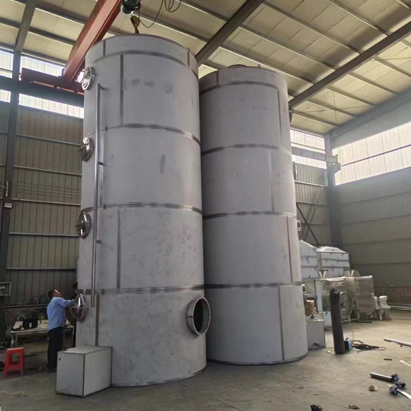 High Efficiency Alkali Washing Tower Wet Scrubber Tower With Sales Service Provided