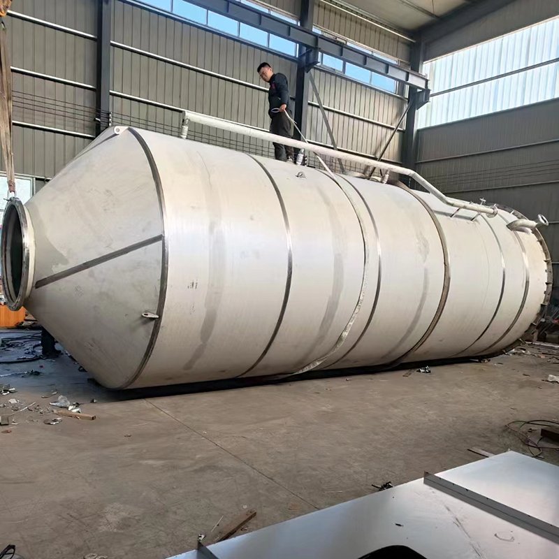 High Efficiency Alkali Washing Tower Wet Scrubber Tower With Sales Service Provided