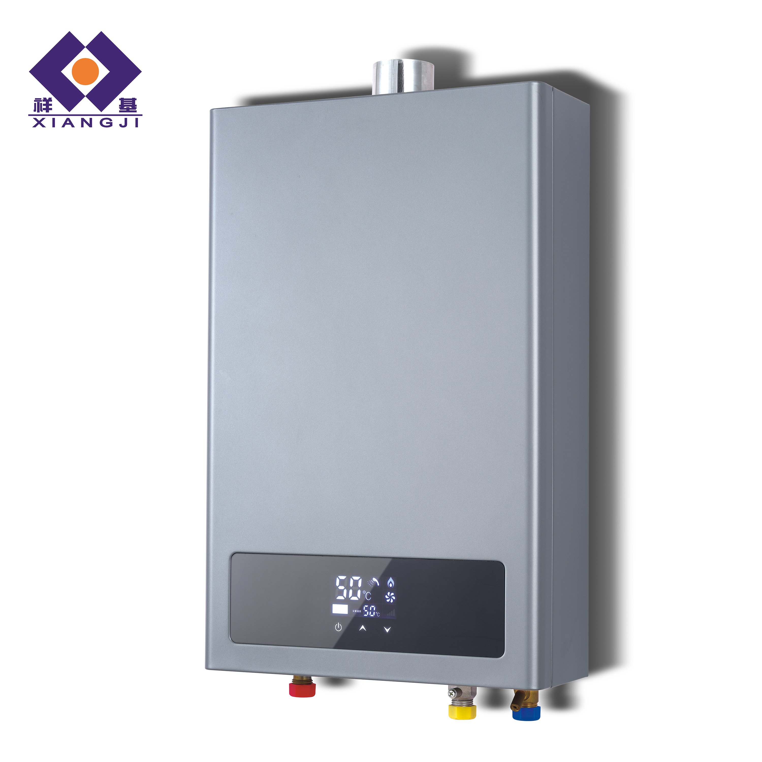 Calentador de Agua a Gas Smart sin Tanque para Casa, Compatible con Biogas LPG Gas Water Heater