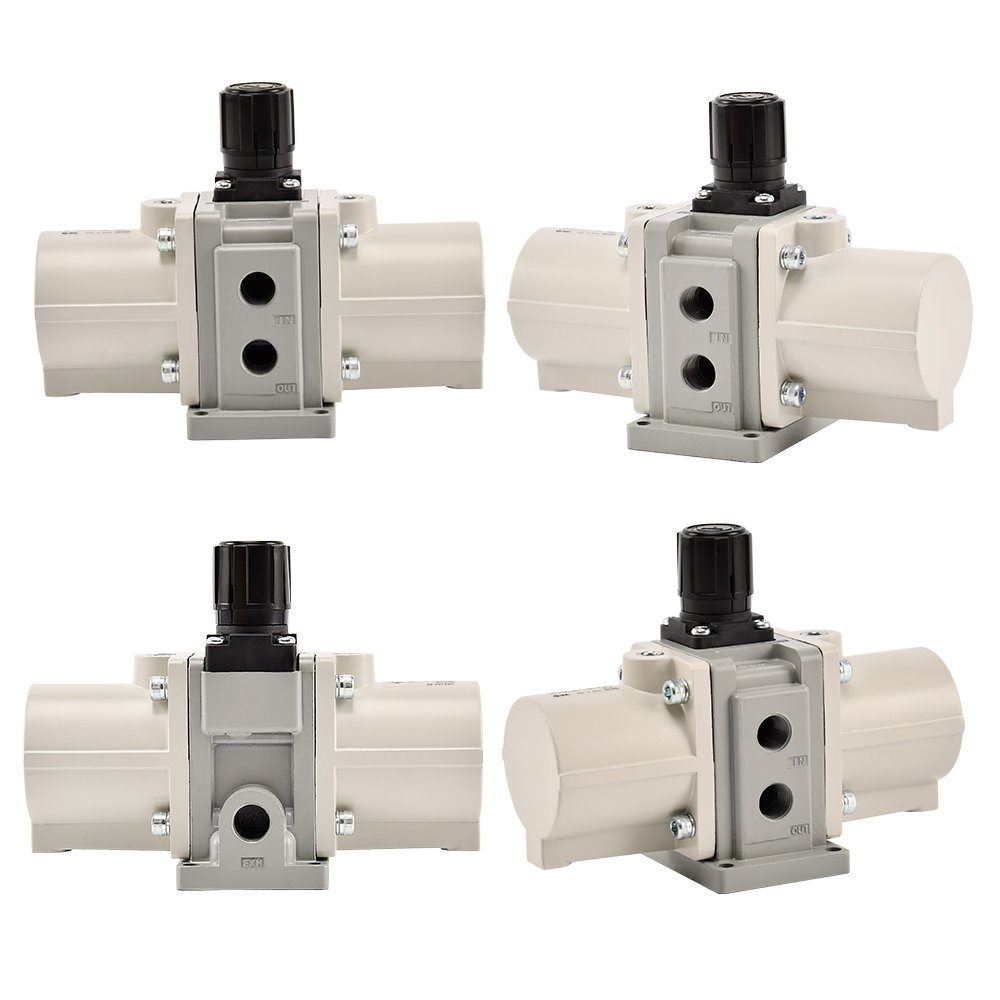VBA10A-02GN SMC%100 unopened air booster Valve VBA40A-04GN VBA20A-03 Booster regulator compressor pneumatic tank booster