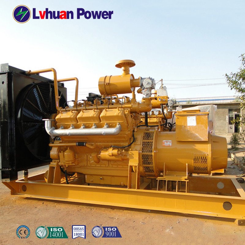 300KW water cooling biogas electric generator, biogas generator set