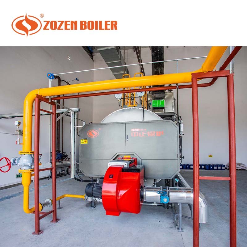 Environmentally friendly 100bhp lpg coke oven gas diesel oil fired industrial steam boiler for fodder