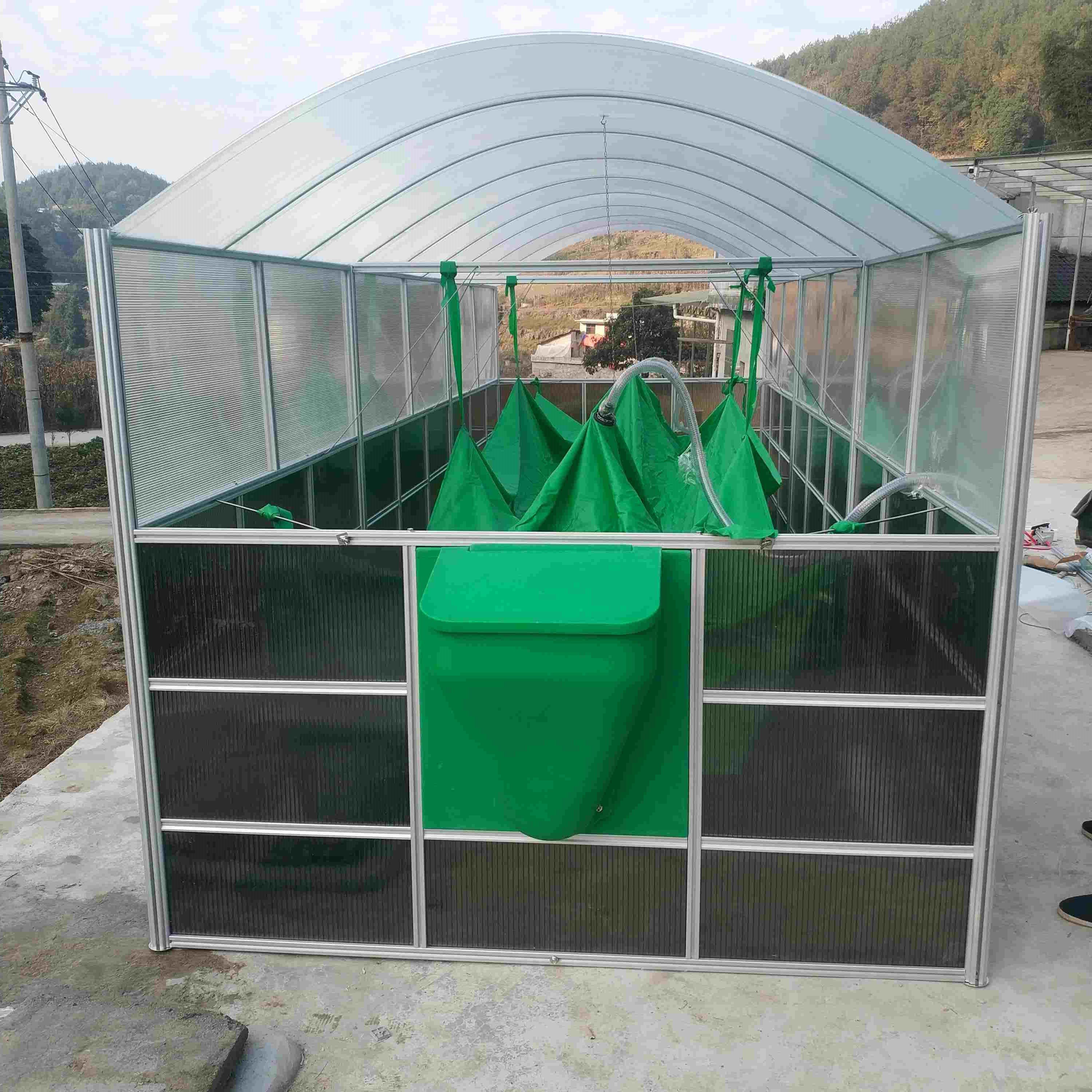 Chinese hot sale small biogas digester easy assembled family and farming Biogas methane plant