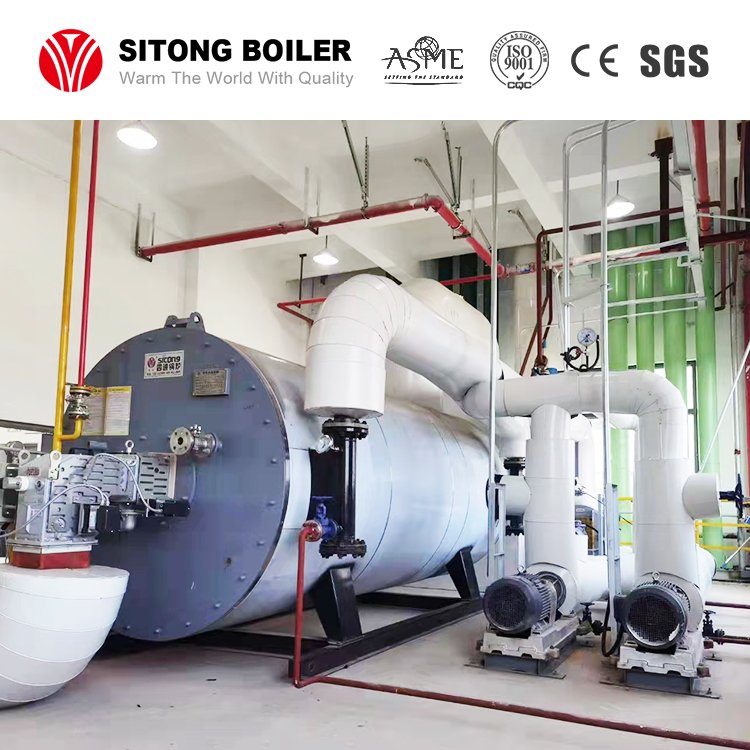 Sitong New Natural Gas Diesel Oil Fired High Temperature Output Thermal Hot Oil Boiler for Asphalt Plant