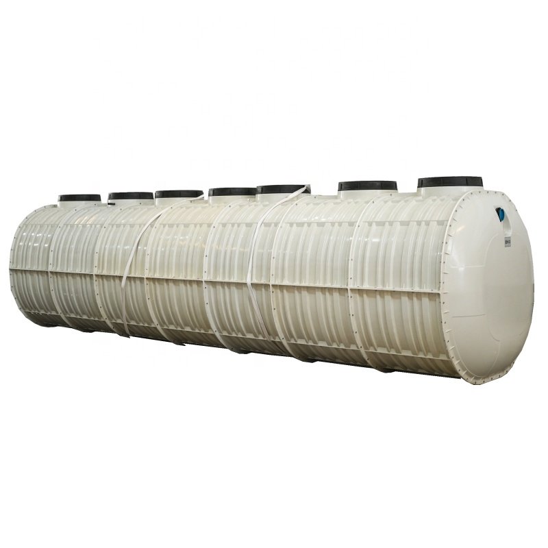 Long service life underground holding sewage treatment FRP GRP biogas digester septic tank