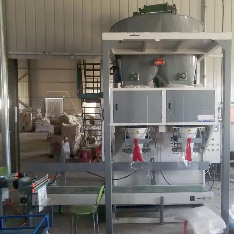 LANE Automatic 10kg - 50kg biological bacterial granular biogas disestate organic NPK fertilizer pellets packing machine