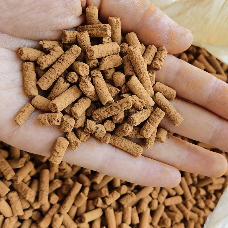 Biogas Iron Oxide Desulfurizer Catalyst 5mm-8mm 25%-40% Pellet Fe2O3 Desulfurization Remove Sulful H2S
