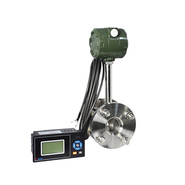 chemical flow meter vortex flow meter 4-20mA hart 2 wire digital gas flowmeter stainless water meter industrial