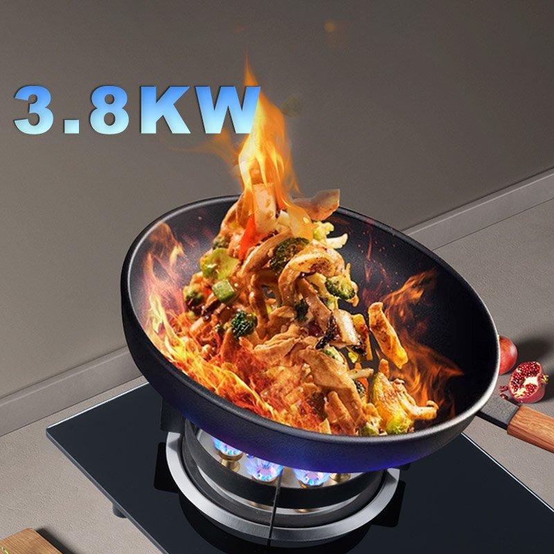 Household glass ceramic cooktop single burner biogas cooking electric stove