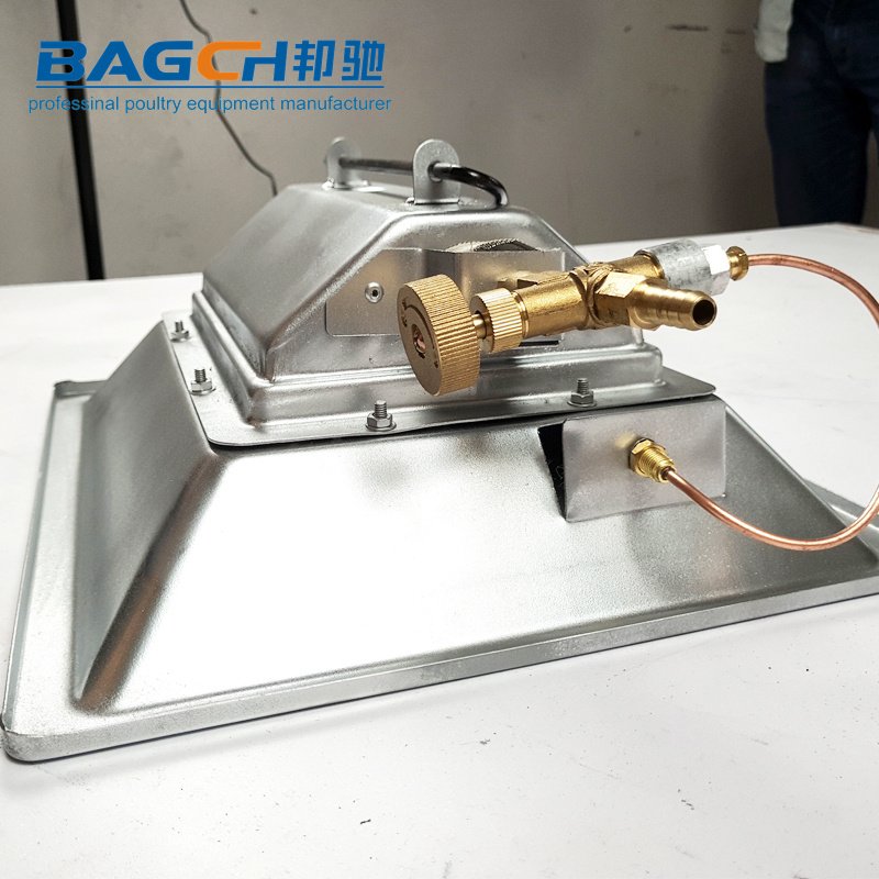 Biogas Ir Radiant Poultry Farm Usage Thermostat Infrared Ceramic Gas Heater Brooder for Chick Heating System