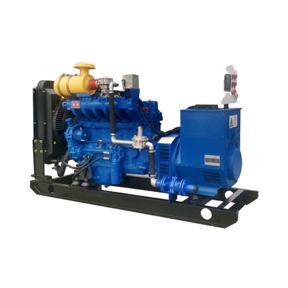 New Designs Widely Used 80Kw/100Kva Biogas Generator Set Open Type Small Gas Generator Set