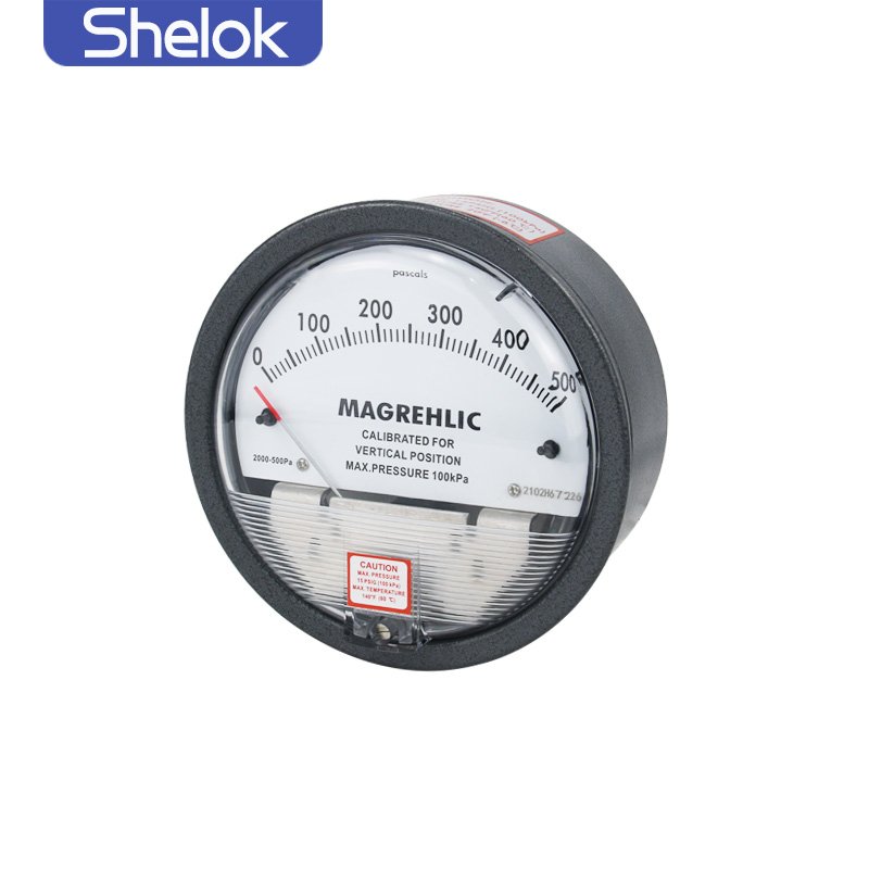 Shelok Negative Vacuum Gauges Mini 300Bar Pressure Manometer For Bioga Plant Pressure Gauge