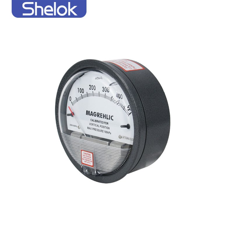 Shelok Negative Vacuum Gauges Mini 300Bar Pressure Manometer For Bioga Plant Pressure Gauge