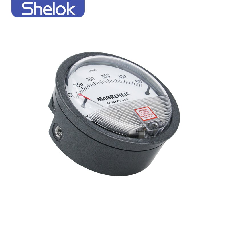 Shelok Negative Vacuum Gauges Mini 300Bar Pressure Manometer For Bioga Plant Pressure Gauge
