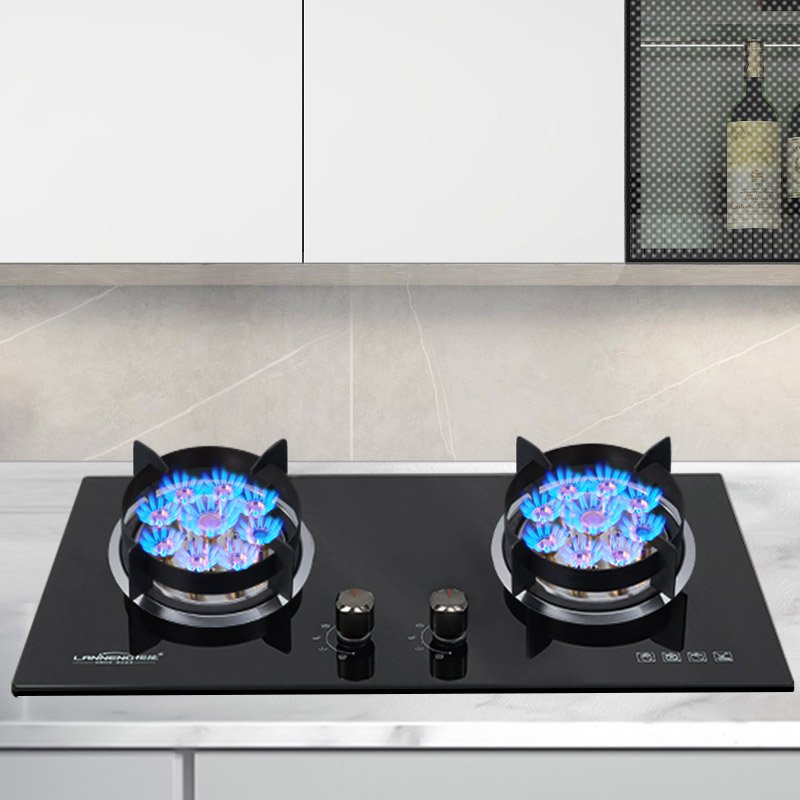 High quality countryside built in electric stove 2 burner glass stove