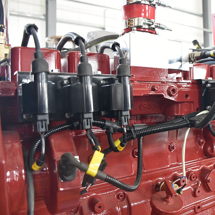 Equipped With High-End Monitoring System Gas Leakage Alarm 80KW 6BTA Natural Gas Generator