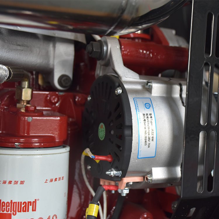 Equipped With High-End Monitoring System Gas Leakage Alarm 80KW 6BTA Natural Gas Generator