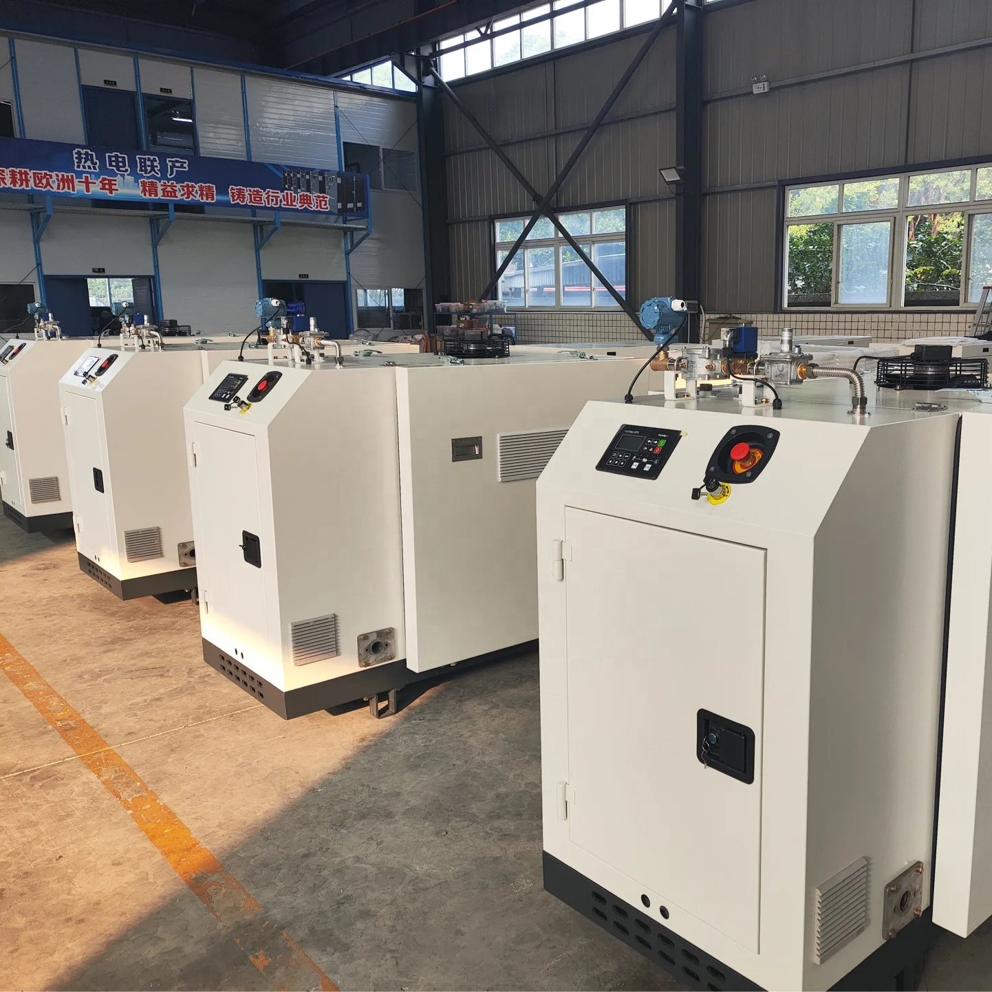 Micro CHP 6KW China Manufacture Silent type 50HZ 60Hz biogas electric engine generator set