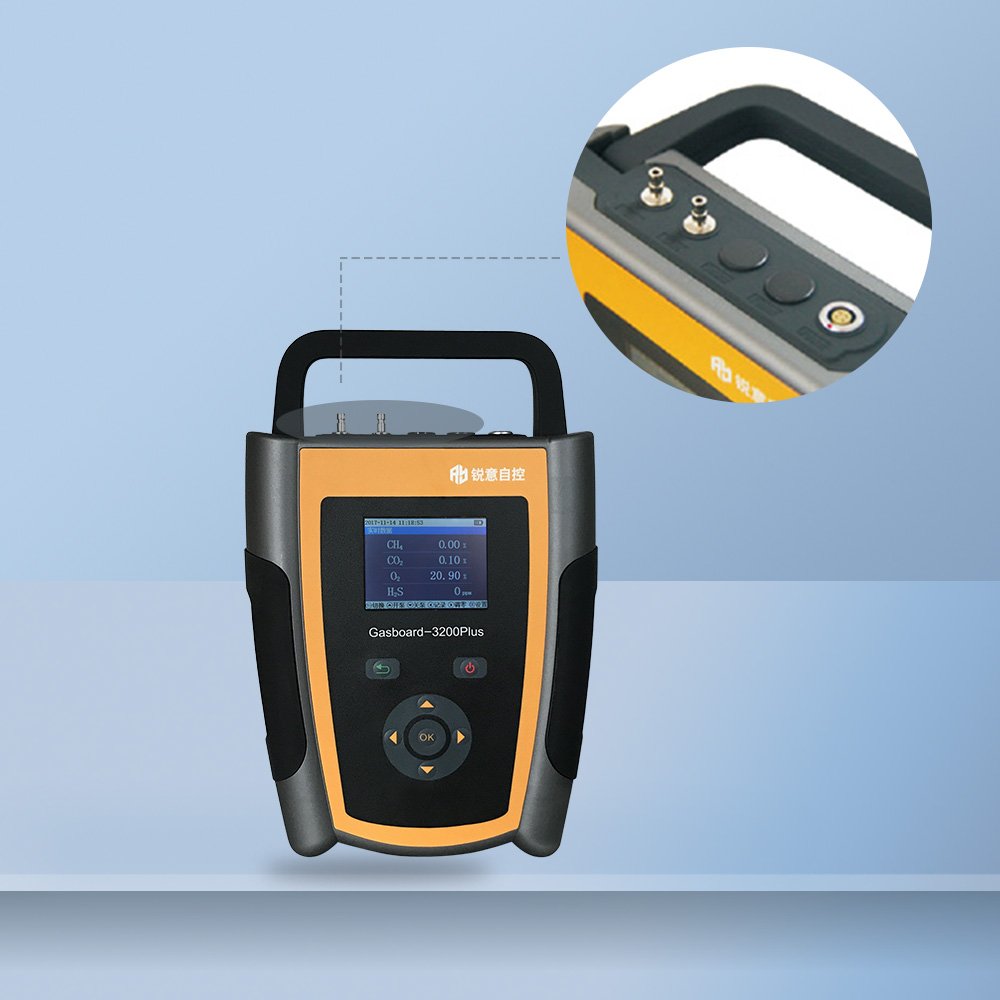 Gasboard-3200Plus Factory Sale Handheld Multi 4 Gas Detector Biogas Analyzer