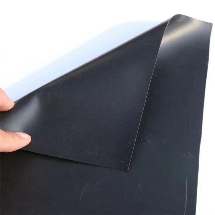HDPE geomembrane landfill site biogas digester river artificial lake fish pond culture impermeable water composite geomembrane