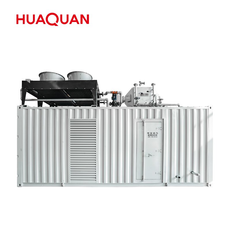 350kW 438kVA Natural gas generator biogas brushless genset power by yuchai