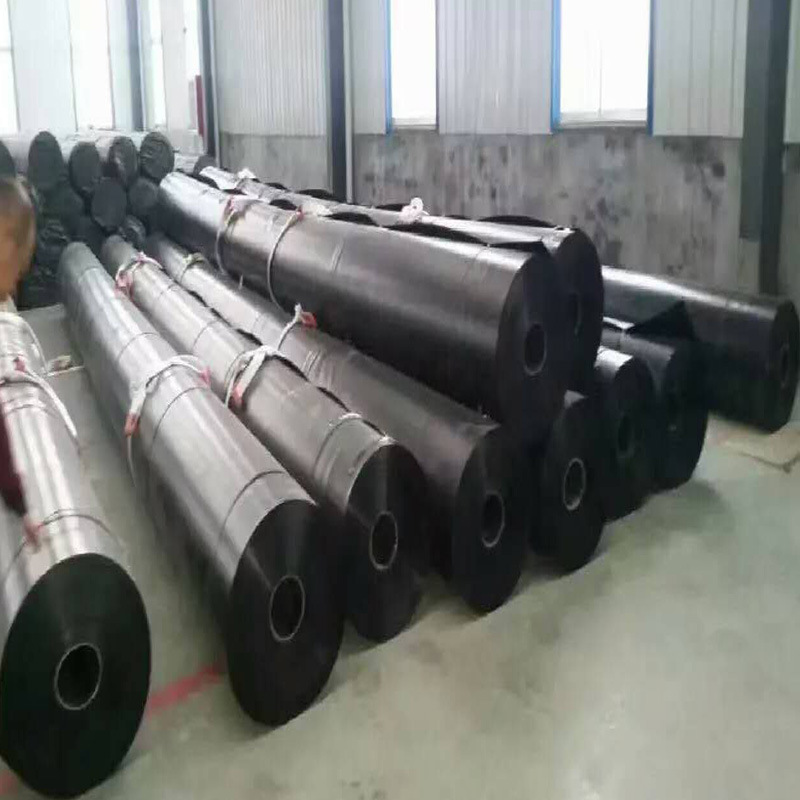 Pig farm biogas digester black membrane aeration tank anti-seepage membrane oxidation pond HDPE geomembrane factory