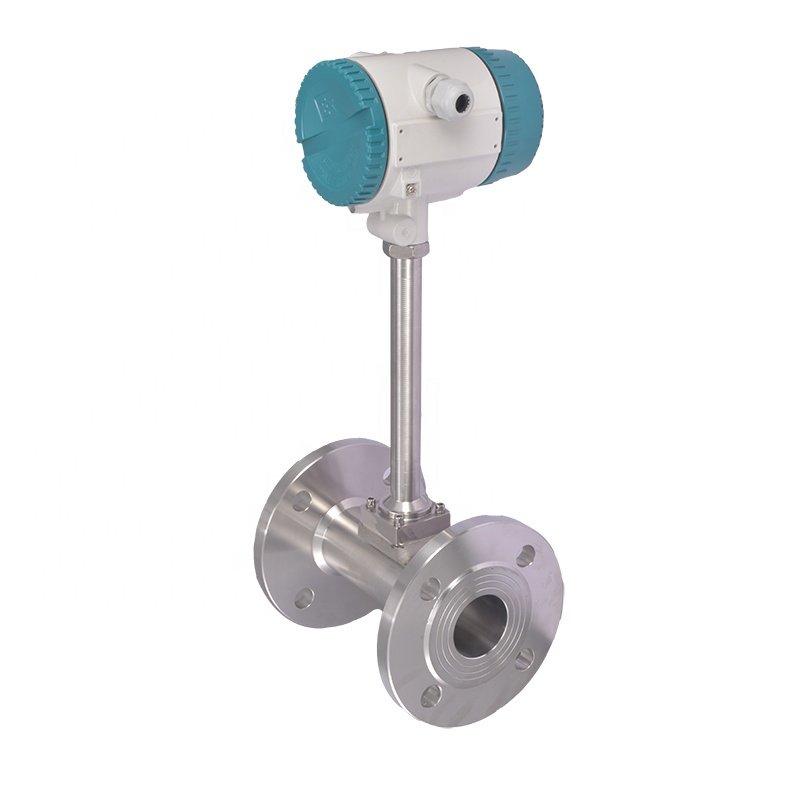 Standard Condition Maxi 330 Degrees Shedding Volumetric Vortex Flow LCD Vortex High Temperature Flow Meters