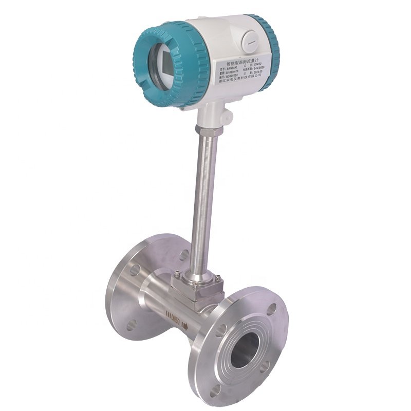 Standard Condition Maxi 330 Degrees Shedding Volumetric Vortex Flow LCD Vortex High Temperature Flow Meters