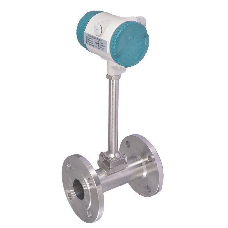 Standard Condition Maxi 330 Degrees Shedding Volumetric Vortex Flow LCD Vortex High Temperature Flow Meters