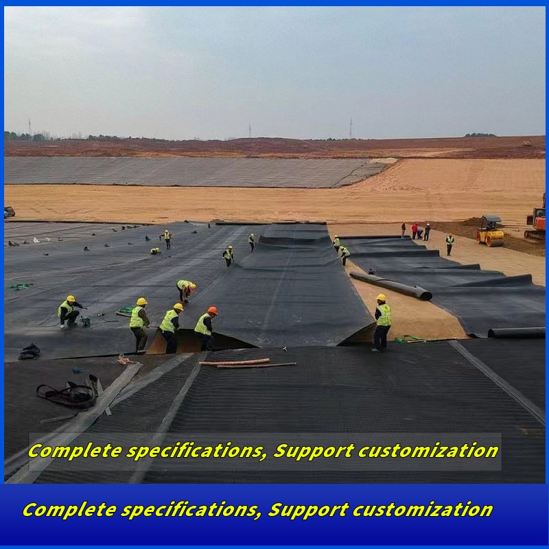 HDPE Geomembranes for Shrimp Farming 0.5mm 0.75mm 1.0mm Pond Liner for Fish Farming