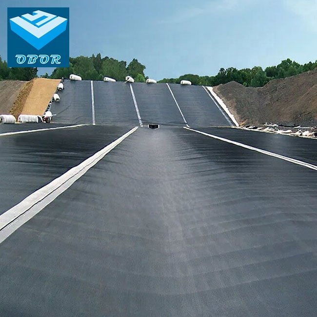 1mm 1.2mm 1.5mm 2mm Membrane / HDPE Geomembrane / Pond Liner for Dam/Landfill/Lake/Biogas/Mining/Fish/Shrimp Farm