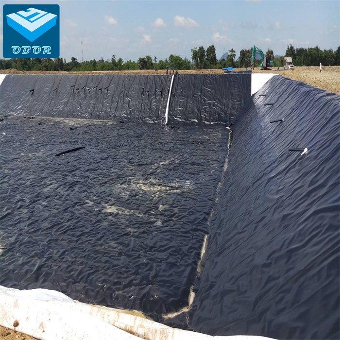 1mm 1.2mm 1.5mm 2mm Membrane / HDPE Geomembrane / Pond Liner for Dam/Landfill/Lake/Biogas/Mining/Fish/Shrimp Farm