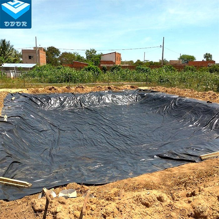 1mm 1.2mm 1.5mm 2mm Membrane / HDPE Geomembrane / Pond Liner for Dam/Landfill/Lake/Biogas/Mining/Fish/Shrimp Farm