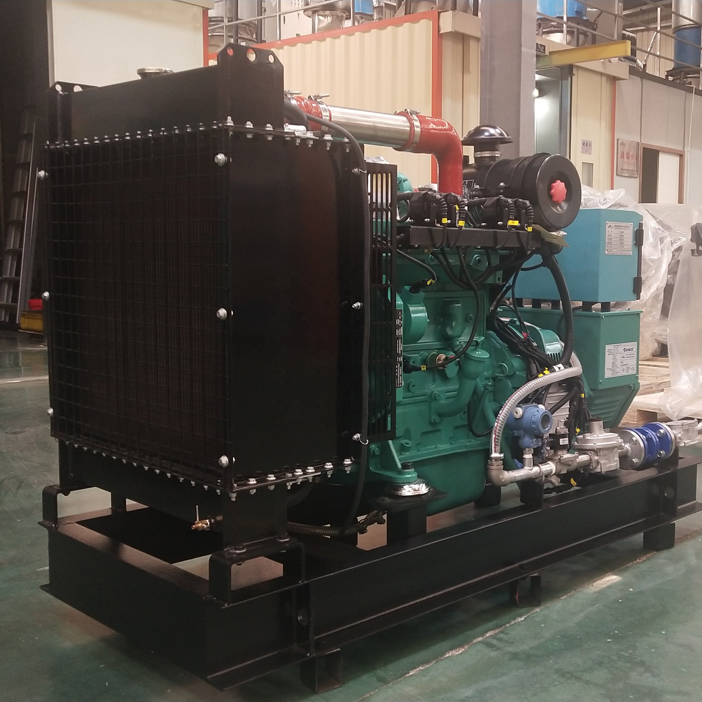 Ac 3 Phase Electric Generator Natural Gas /50kVA Natural Gas Generator Set/40kW Biogas Generator Price