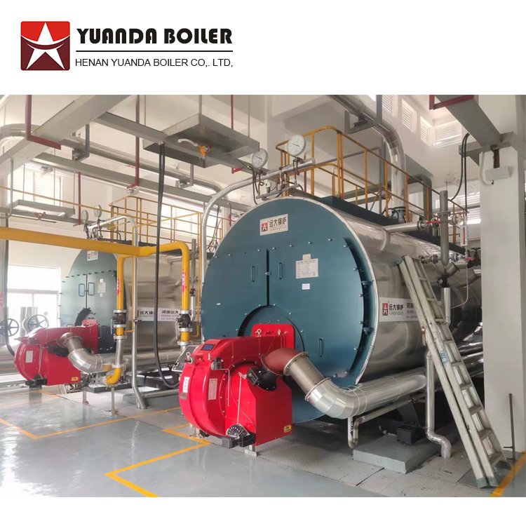 WNS1-1.0-YQ 1000kg LPG Diesel Light Oil Waste Oil Fired Steam Boiler