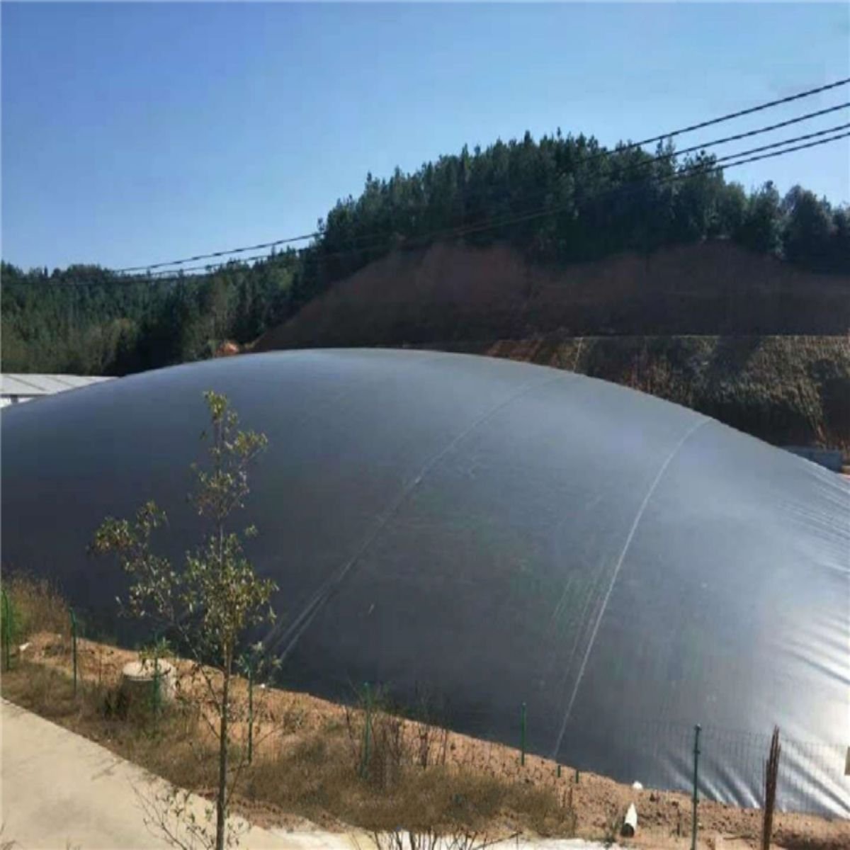 Manufacturer of HDPE geomembrane for new material biogas digesters and landfill sites