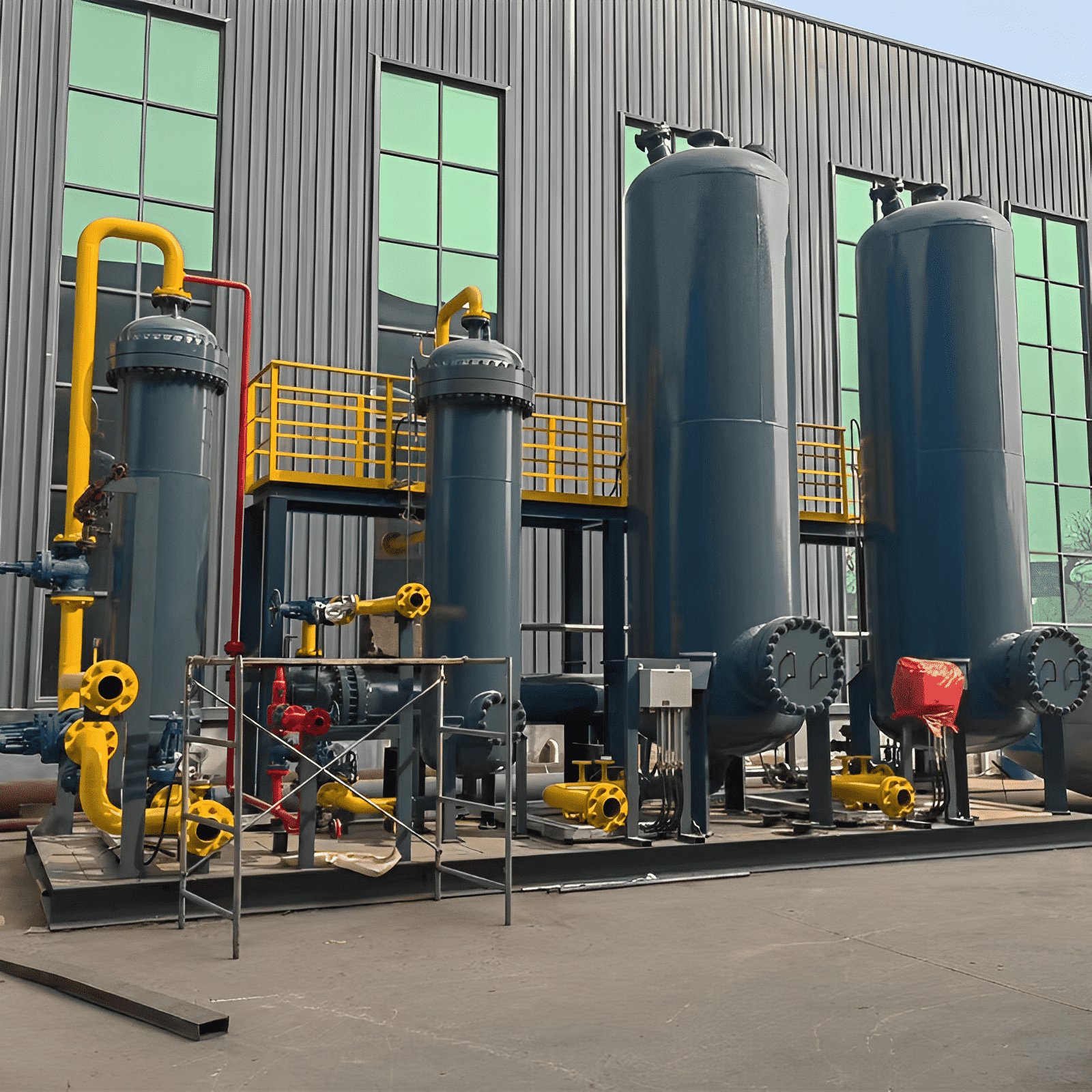 Manufacturer Methane filter element Biogas dehydrator Methane purifier Biogas Steam Water Separator