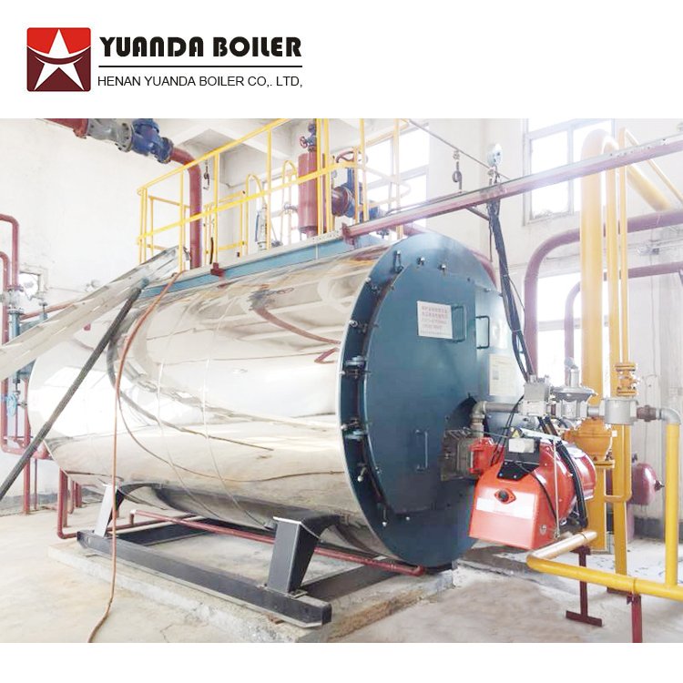 Horizontal Fuel Gas Biogas Fired Hot Water Boiler with Italy Burner
