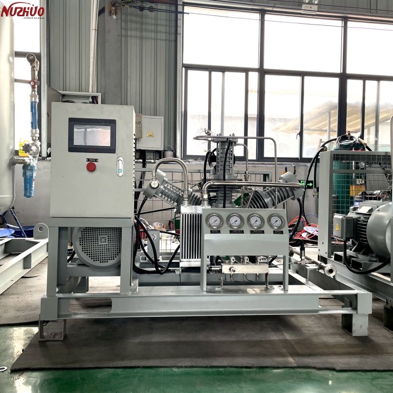 NUZHUO Freaking Cool Booster Compressor For Oxygen Cylinder Filling Unattended Oxygen Compressor