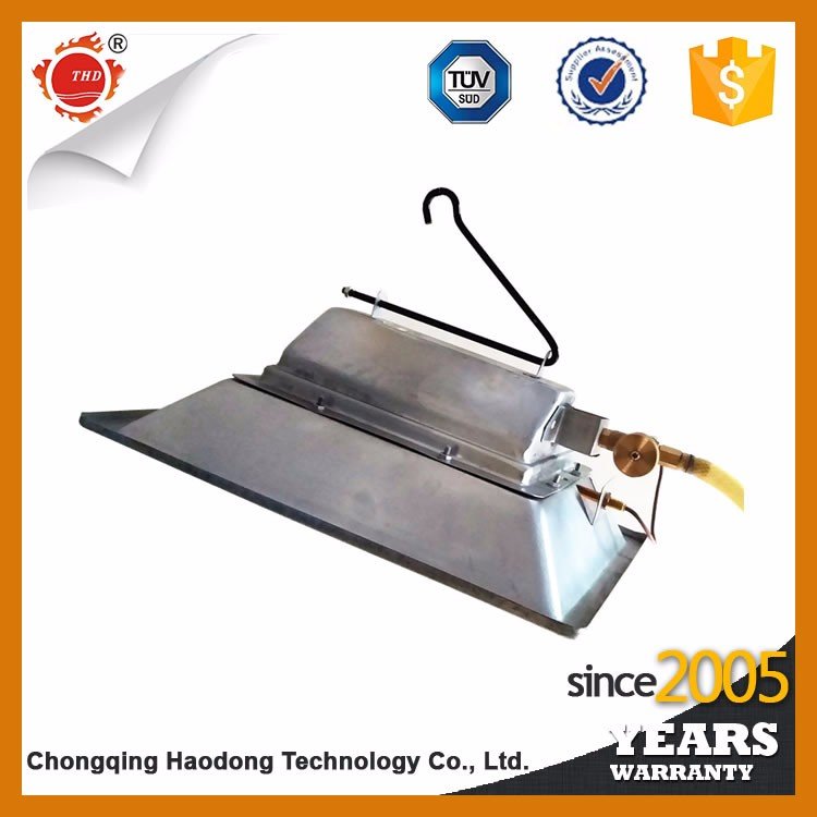 Manual hanging poultry equipment chicken infrared gas brooder heater lamp for sale