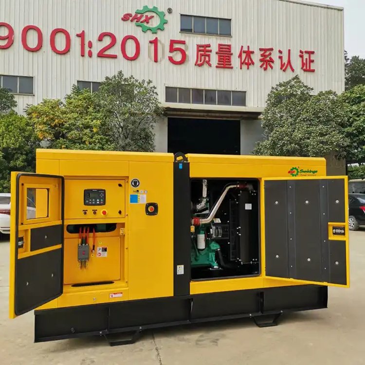 SHX 144KW Silent Biogas Power Generation System Biogas Turbine Generator Biogas Plant Efficient Type Genset Diesel Generators