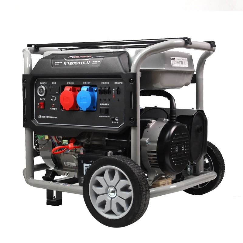 8KW 50HZ 60HZ 230V air cooled gasoline generator price biogas power generator