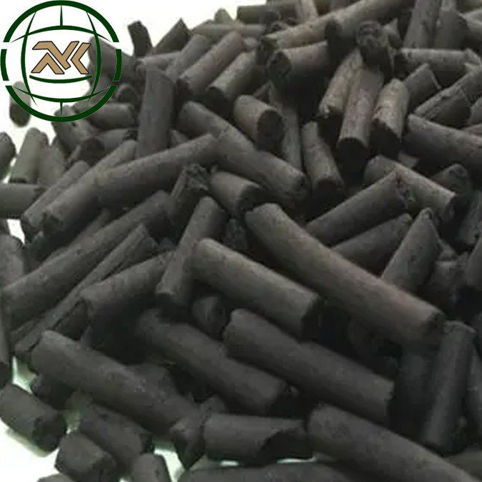 4mm Columnar Activated Carbon And Activated Carbon For Gas Treatment And Bulk Pellets Activated Carbon High Quality