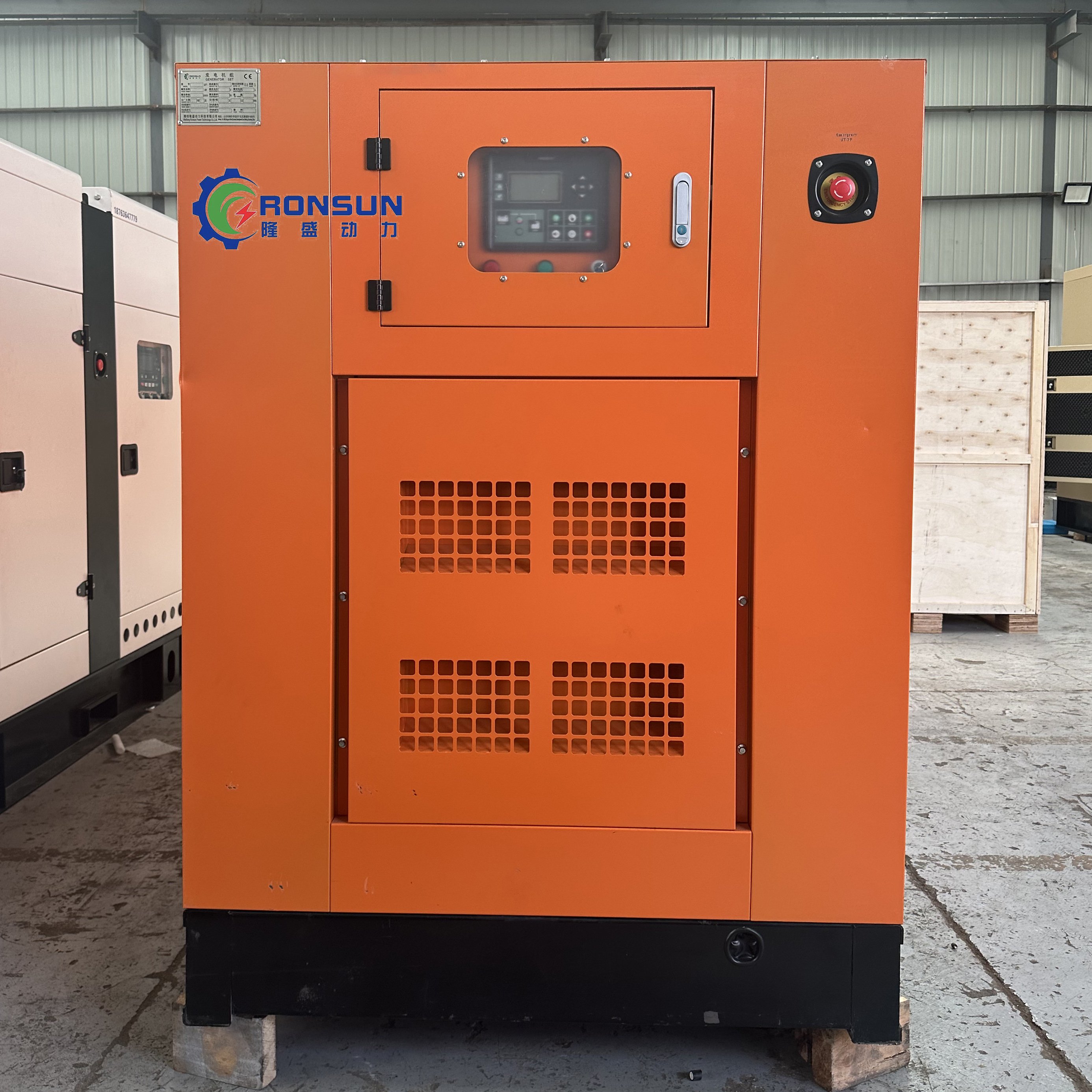 Planta generadora de gas natural, biogas y GLP de 100 kW/125 kVA economica con motor Weichai