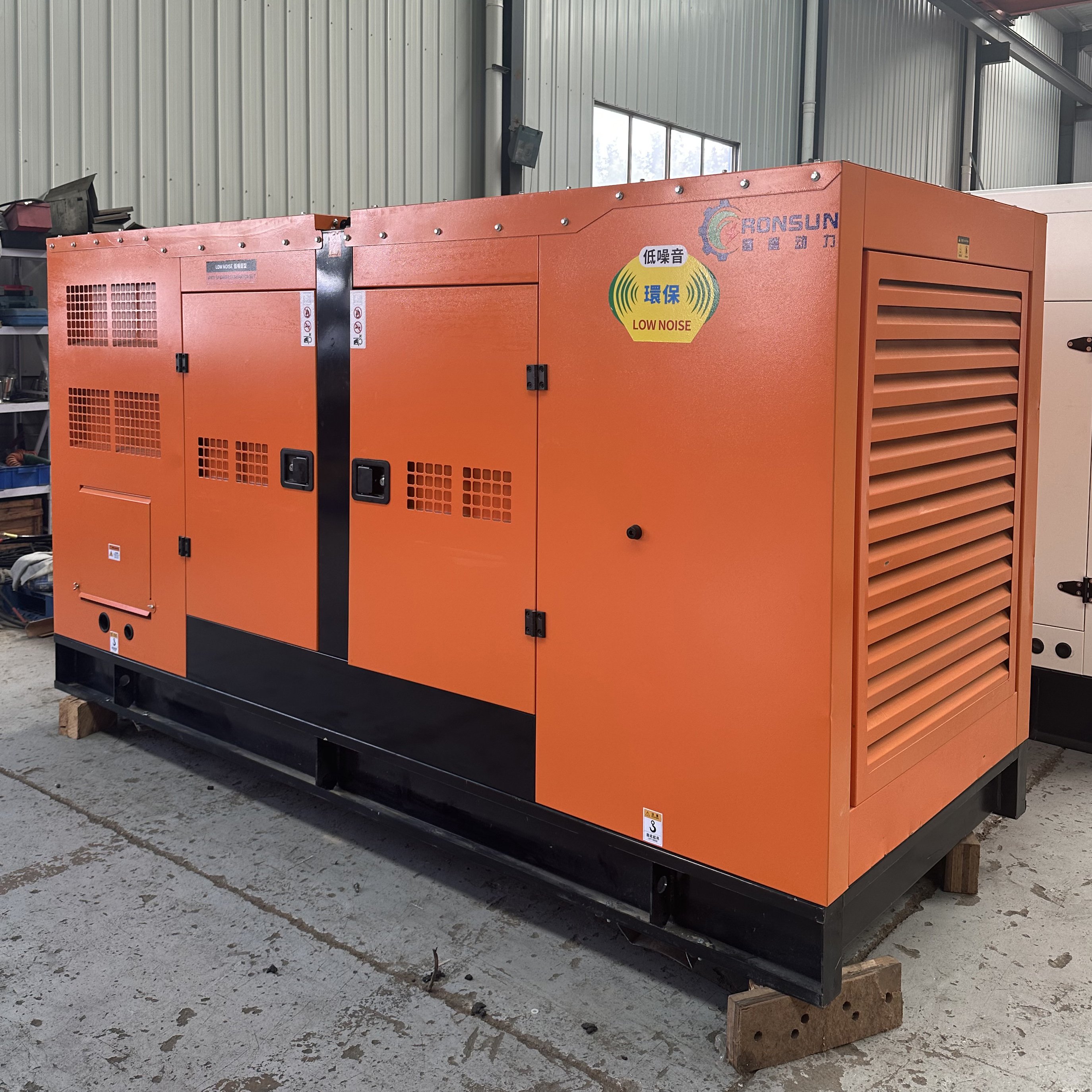 Planta generadora de gas natural, biogas y GLP de 100 kW/125 kVA economica con motor Weichai